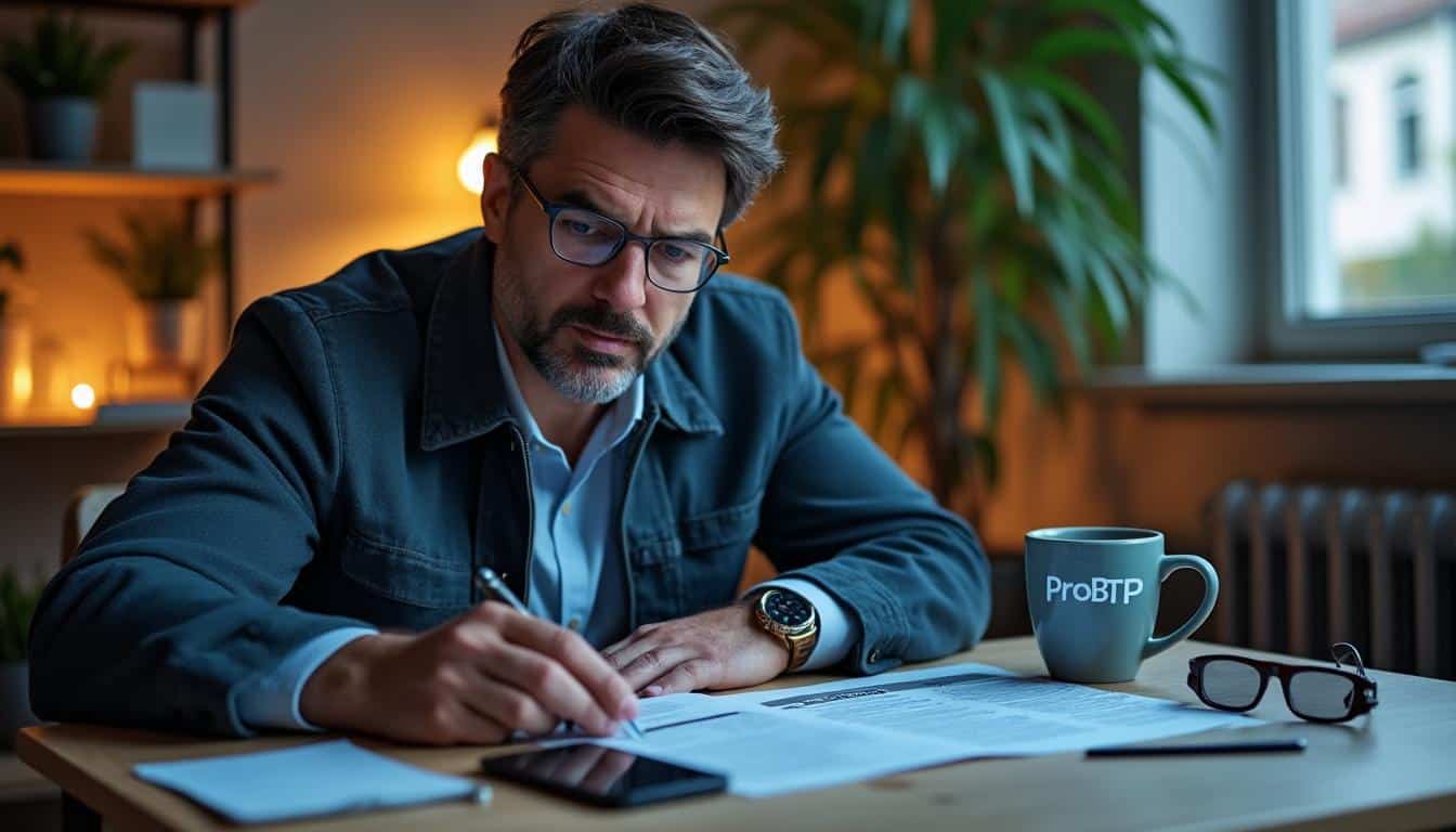 Illustration: Comment fonctionnent les garanties Pro BTP pendant un arrêt maladie de plus de 3 mois ?