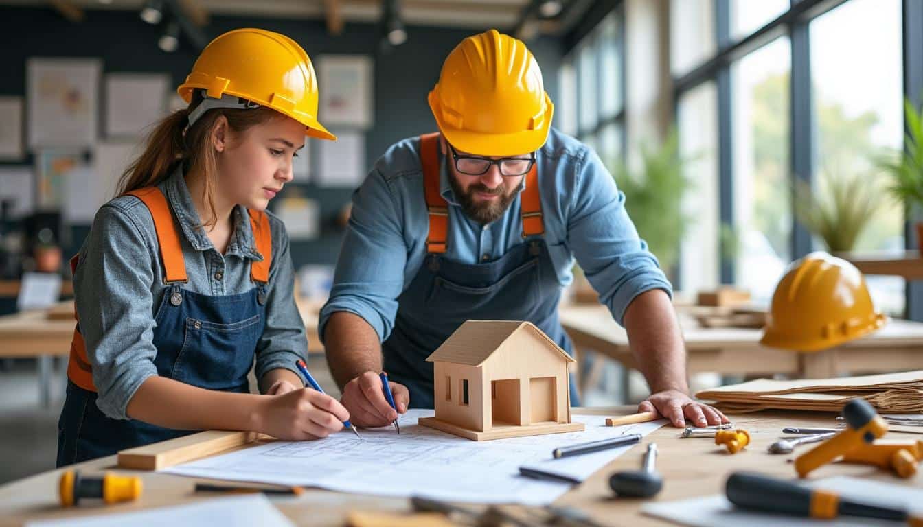 Illustration: Pourquoi choisir le BTP CFA de Clermont-Ferrand pour se former aux métiers du bâtiment ?