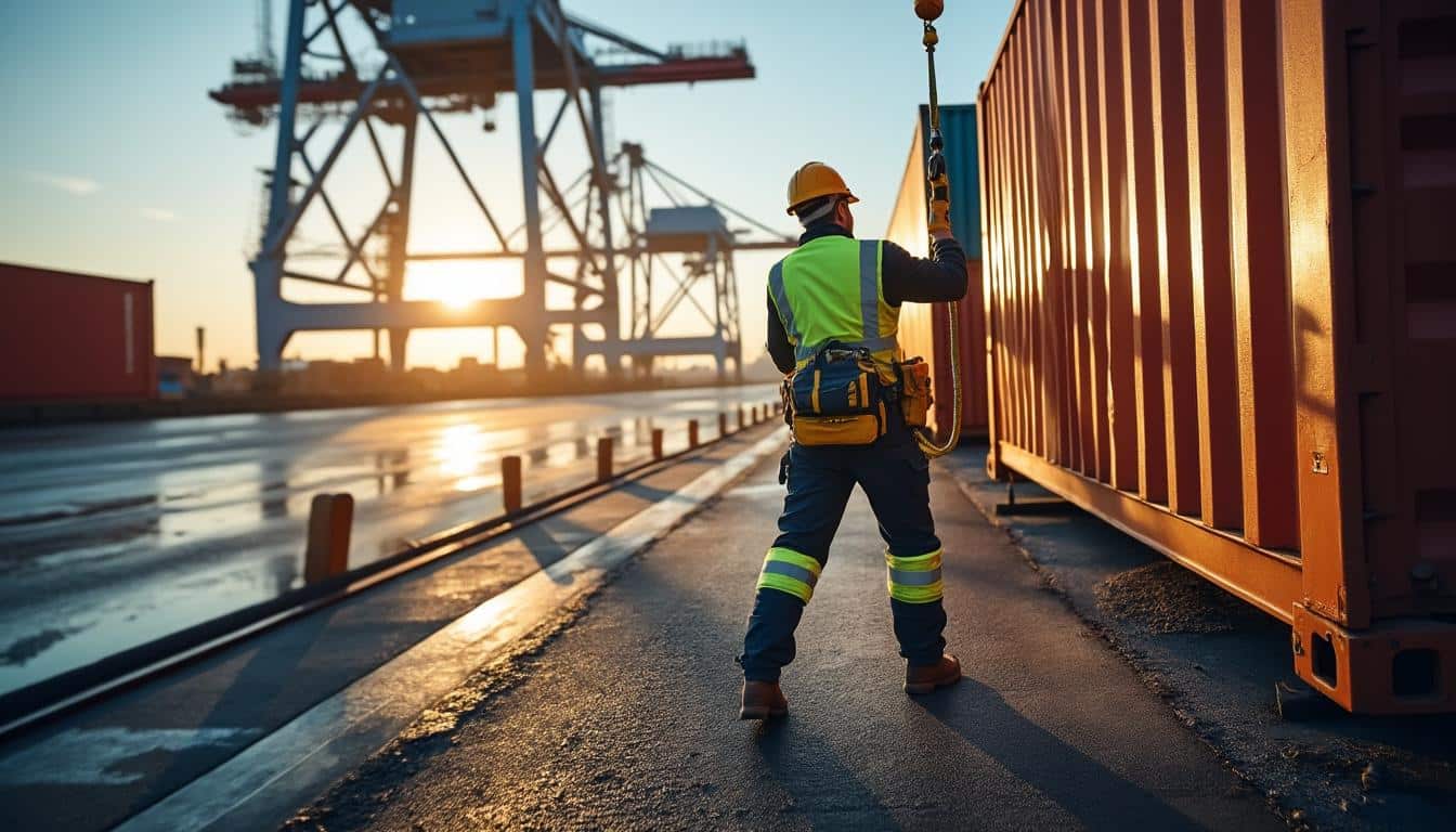 Illustration: Quelles caractéristiques techniques choisir pour optimiser le levage et la sécurité des conteneurs ?