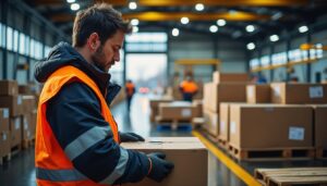 Sécurité du chargement des marchandises pour la messagerie livraison