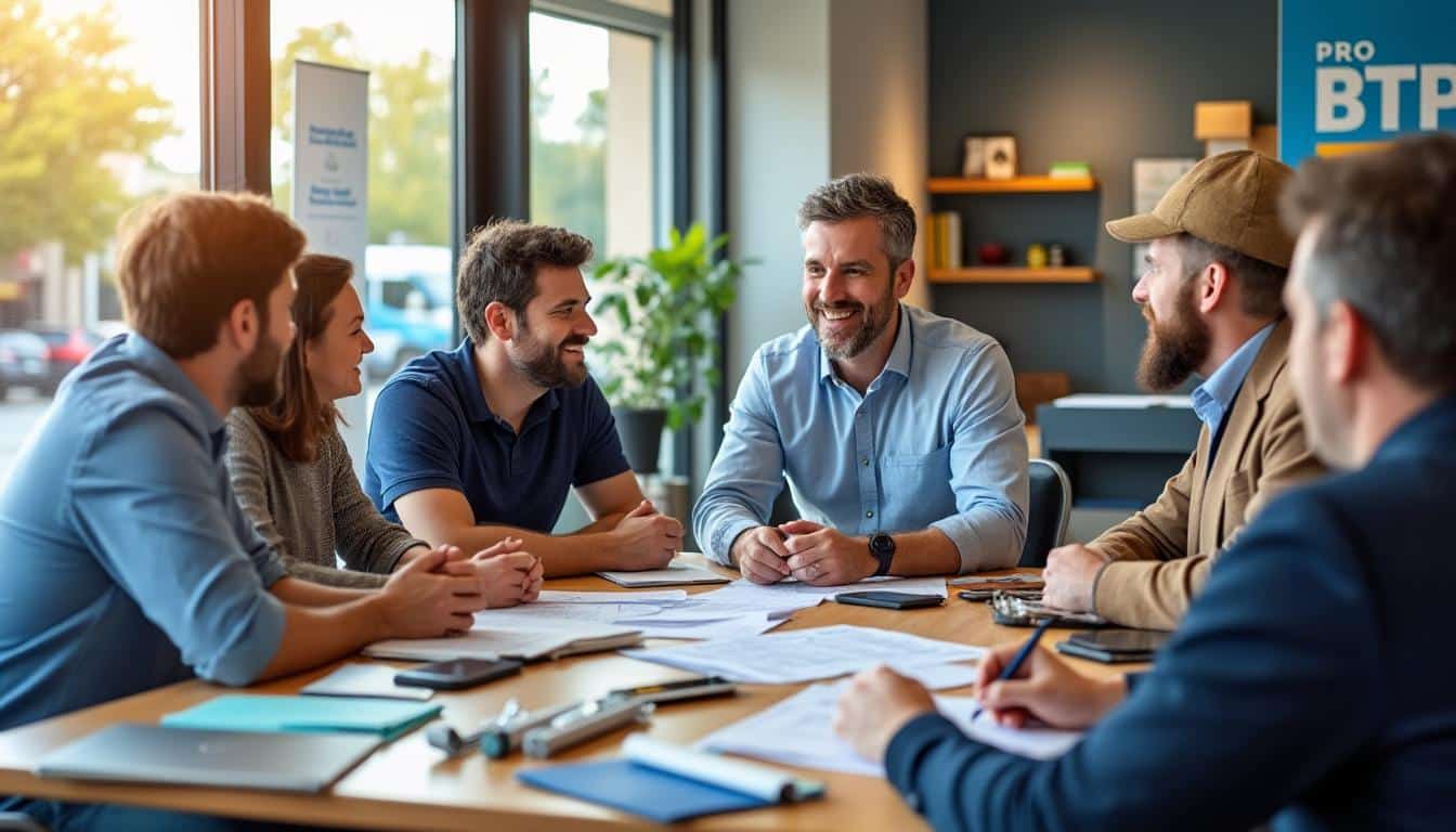 Illustration: Les services indispensables que propose le pro BTP à Avignon pour les salariés et entreprises