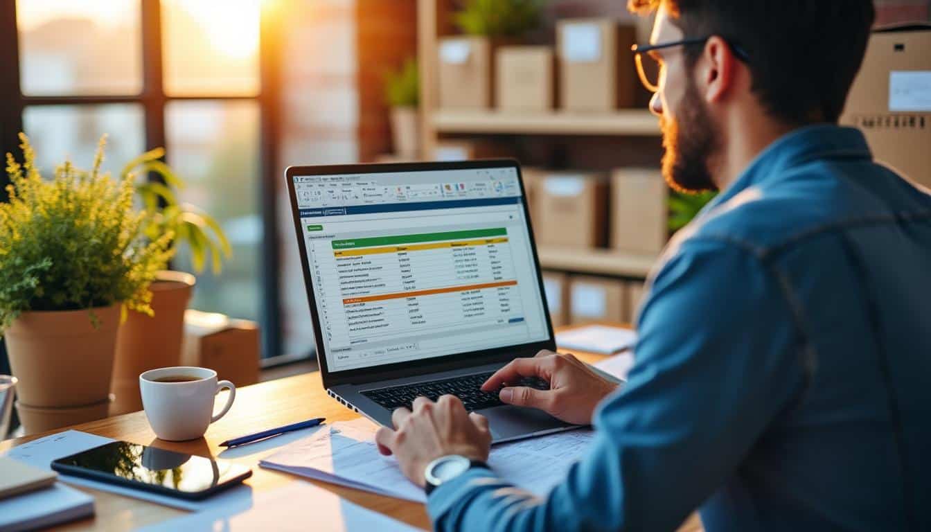 Illustration: Pourquoi opter pour Excel pour la gestion du stock de votre entreprise ?