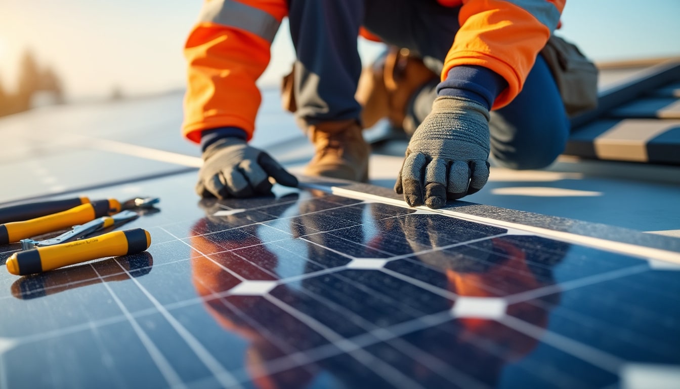 Fixation de panneau solaire : guide complet pour une installation sûre