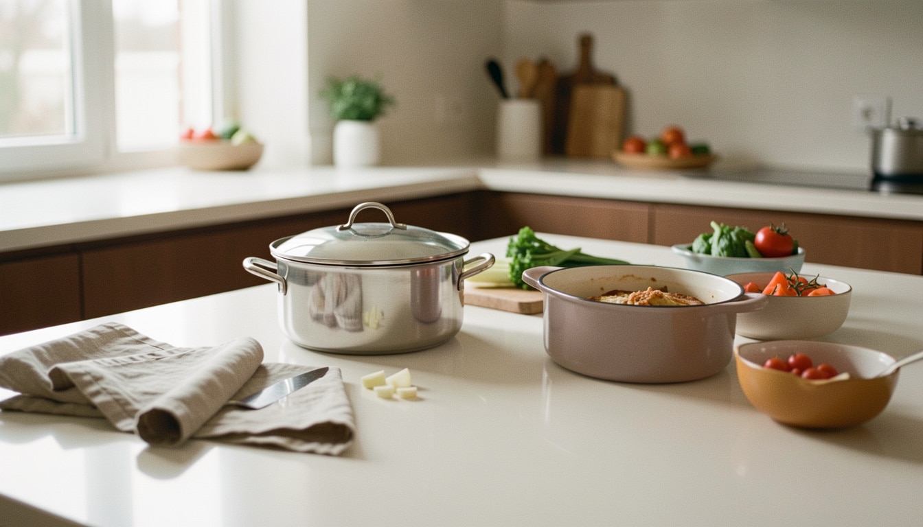 Acier émaillé en cuisine : avantages, limites et entretien
