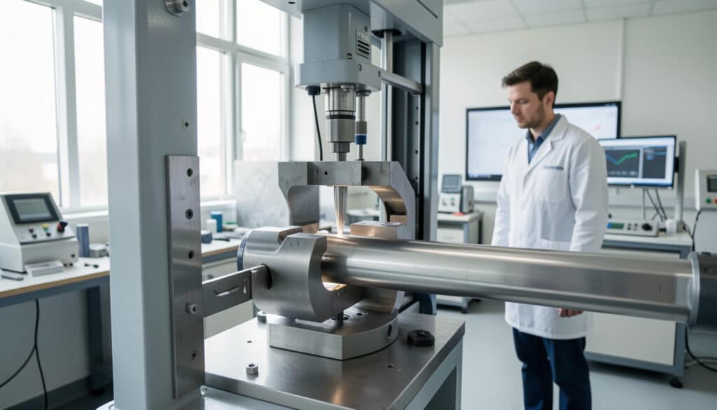 Limite élastique de l’acier et essai de traction